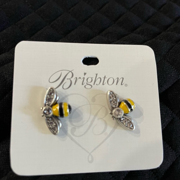 NWT Brighton Bumblebee Stud Earrings - Picture 2 of 6